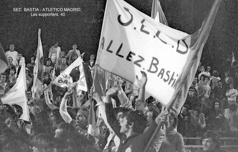 Fonds Amadori – Sporting Club de Bastia – Coupe des coupes de 1972 : Bastia/Atletico Madrid