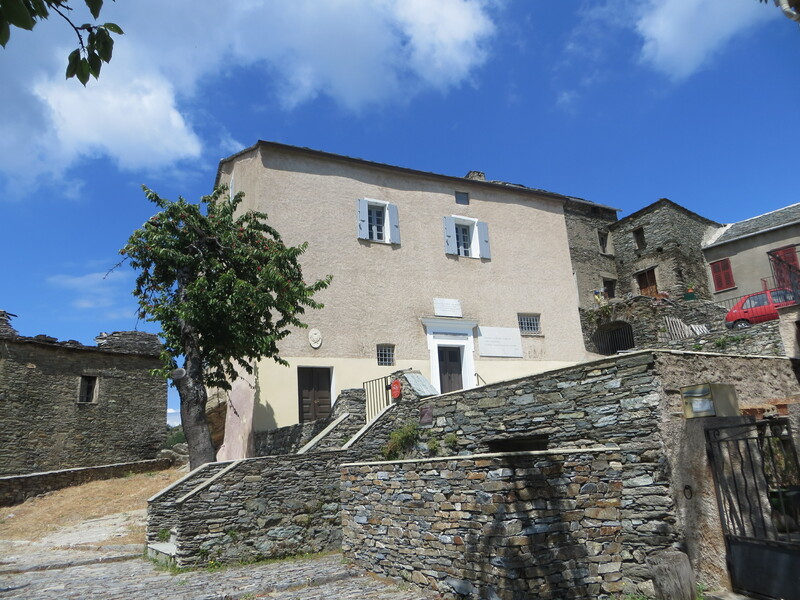 Ancienne maison de Pasquale Paoli, actuellement musée départemental Pasquale Paoli (Stretta)
