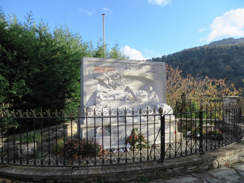 Monument aux morts des guerres 1914-1918, 1939-1945 et d'Indochine (Chiesa)