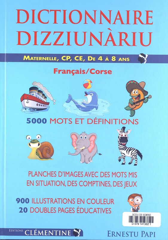>Dictionnaire français-corse