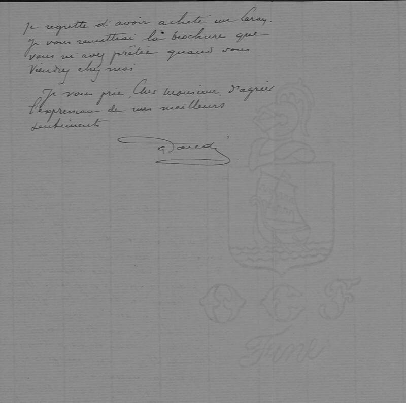 Documents de la vie courante (Joseph-Antoine Canasi)