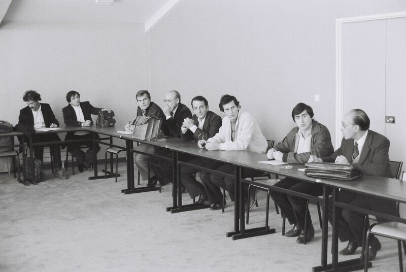 Fonds Martinetti - 1er conseil d’administration (1982)
