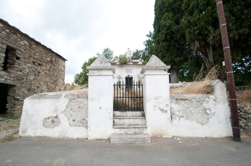>Chapelle funéraire de notable de la famille Ristorcelli (San Ghjuva)