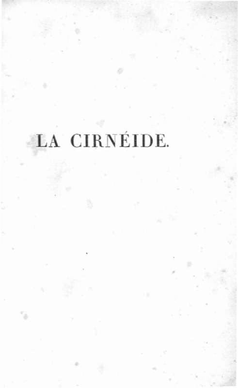 >La Cirnéide