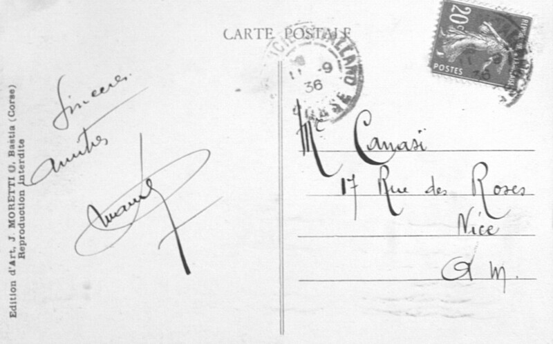 >Cartes postales diverses (Joseph-Antoine Canasi)