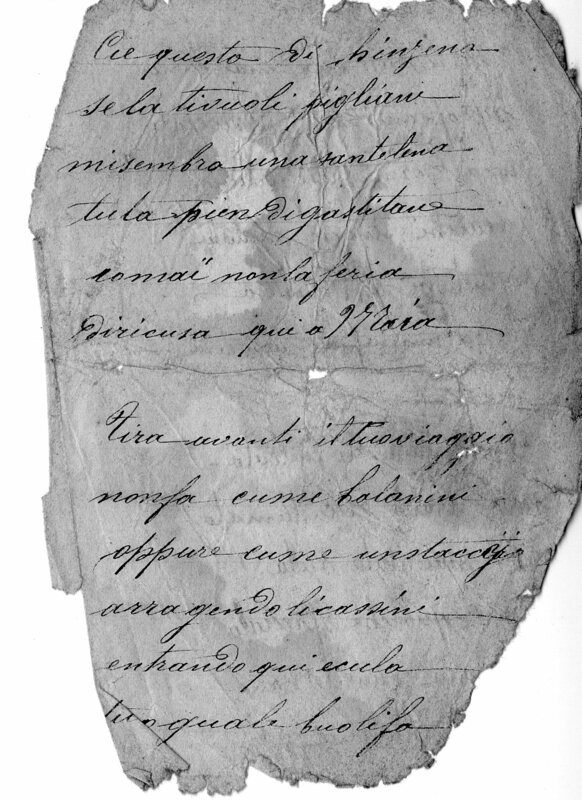 Documents familiaux anciens: lettres de l'époque impériale (Joseph-Antoine Canasi)