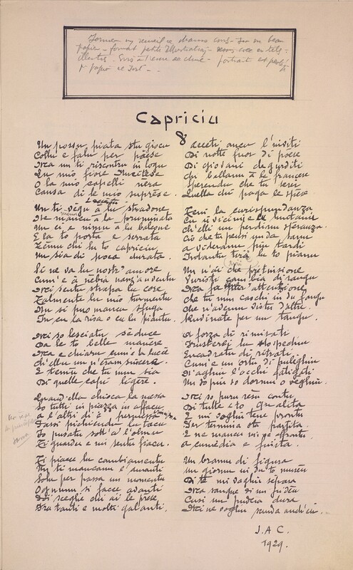 Poèmes et prose : extraits (par Joseph-Antoine Canasi)