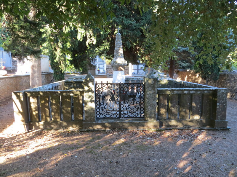 Tombe de notable de la famille Piazza-Alessandrini (Guallo)