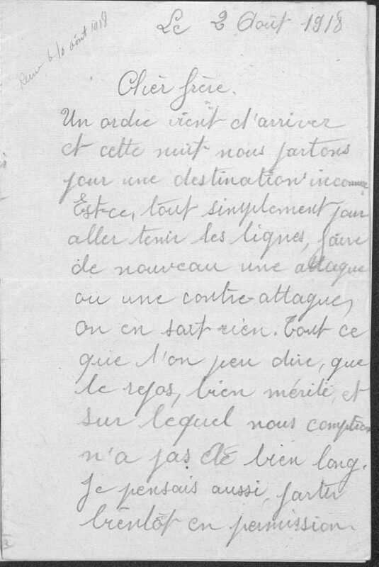 >Correspondances familiales : Lettres de Joseph-Antoine Canasi à ses frères