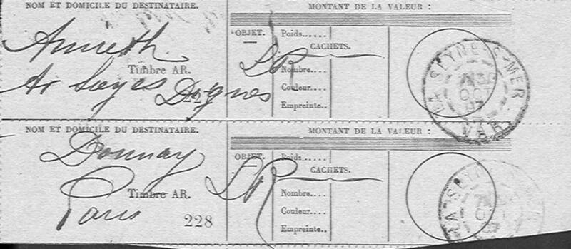 >Documents de la vie courante (Joseph-Antoine Canasi)