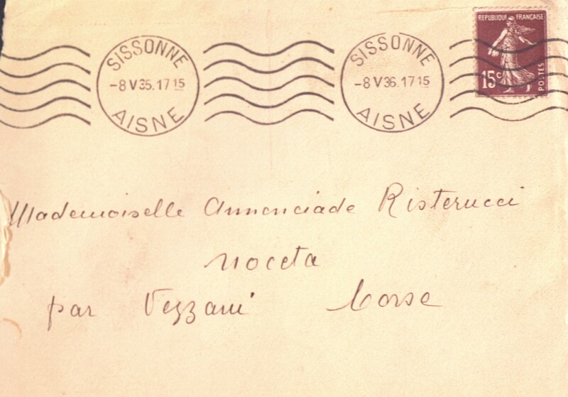 >Enveloppes des correspondances de Joseph-Antoine Canasi