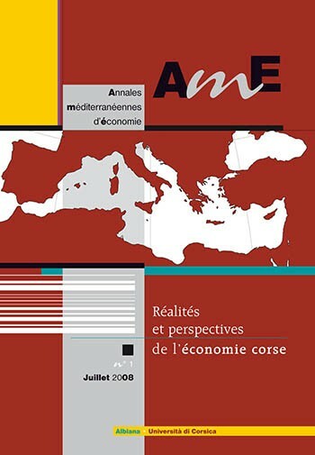 >Annales Méditerranéennes d'Economie - Réalités et perspectives de l'économie corse