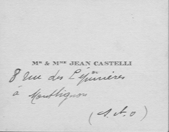 Enveloppes des correspondances de Joseph-Antoine Canasi