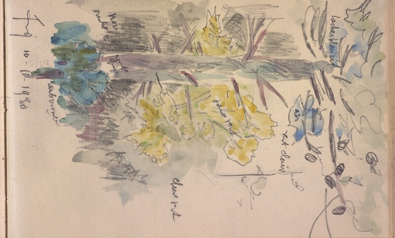 Aquarelles, dessins, croquis de Joseph-Antoine Canasi