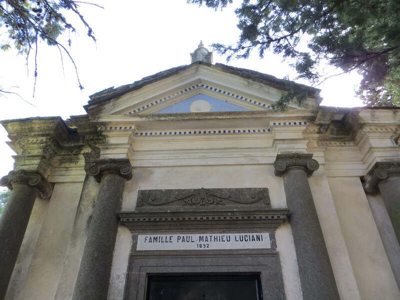>Chapelle funéraire de la famille Luciani Paul-Mathieu