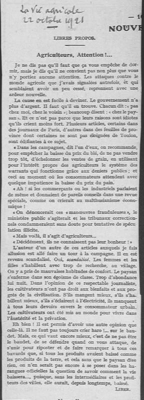 >Extraits d'articles de journaux (Joseph-Antoine Canasi)