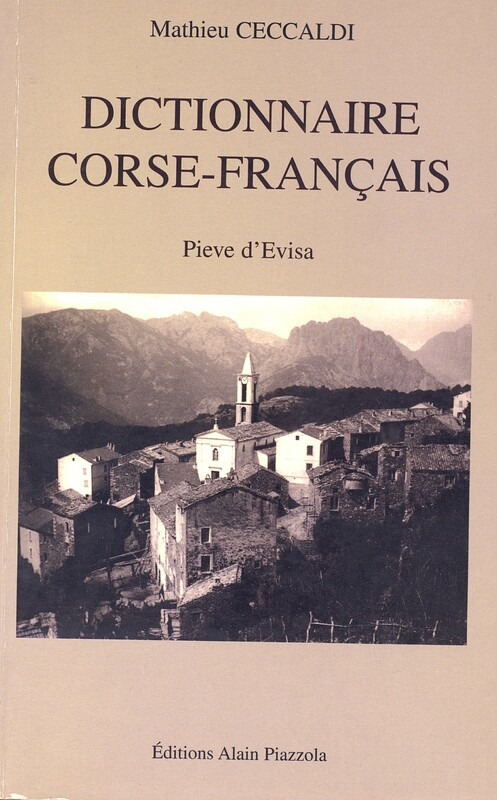 >Dictionnaire Corse-Français, Pieve d'Evisa
