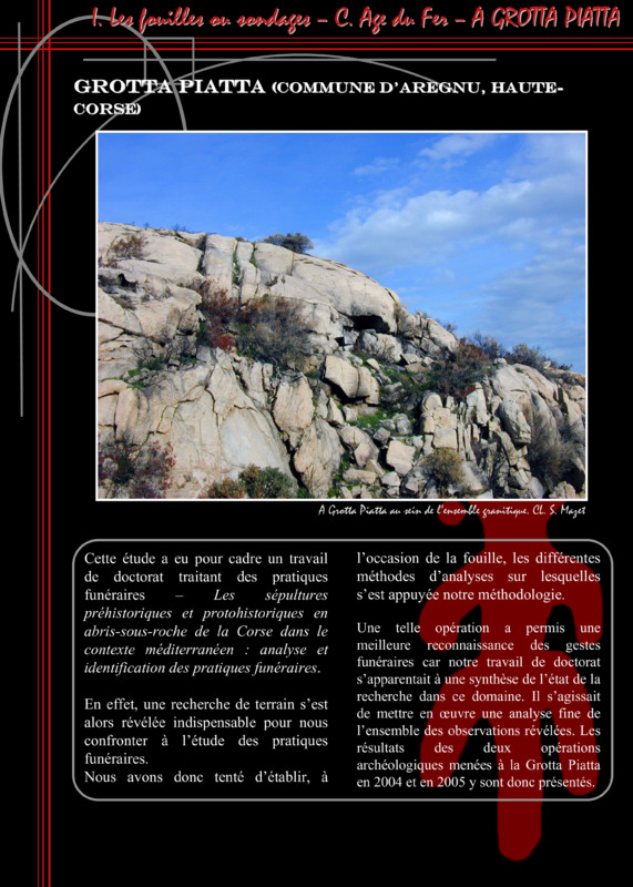 >34. Golu, Tavignanu et zones attenantes- Etudes récentes des préhistoriens de l'Université de Corse
