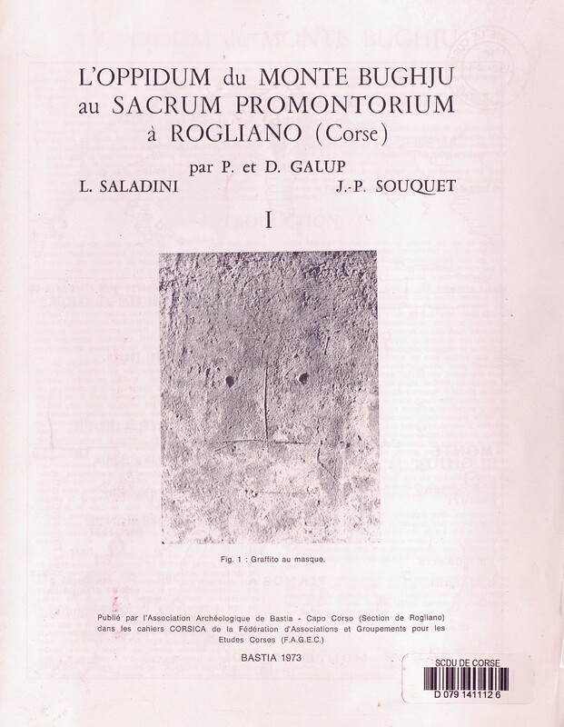 >L'Oppidum du Monte Bughju au Sacrum Promontorium à Rogliano