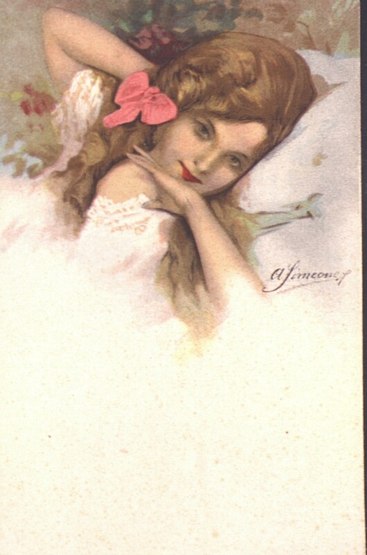 Cartes postales : portraits de femmes (Joseph-Antoine Canasi)