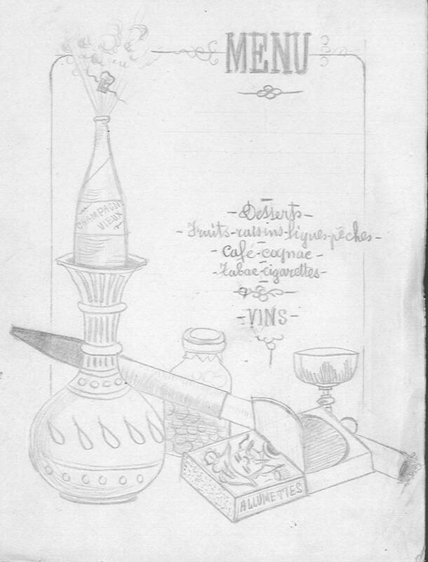 Plans, croquis et esquisses de Joseph-Antoine Canasi