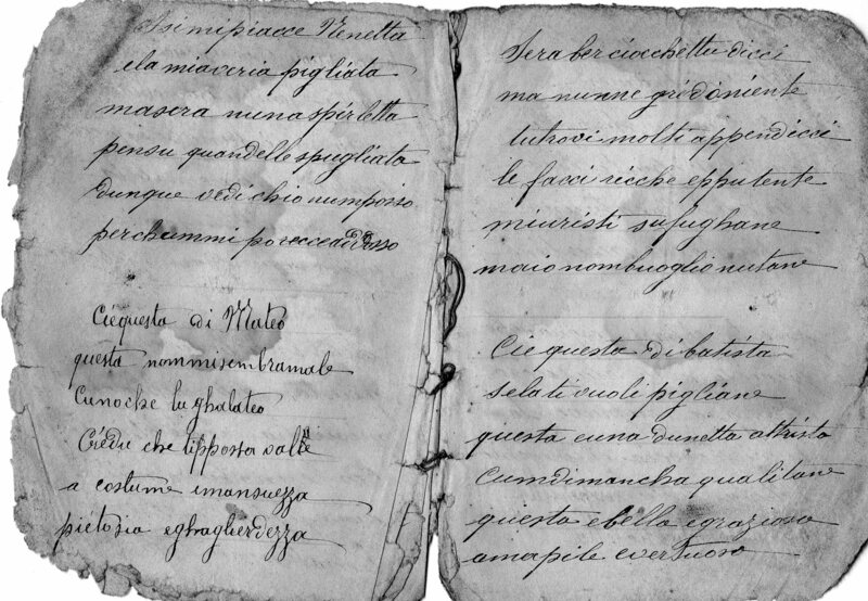 >Documents familiaux anciens: lettres de l'époque impériale (Joseph-Antoine Canasi)