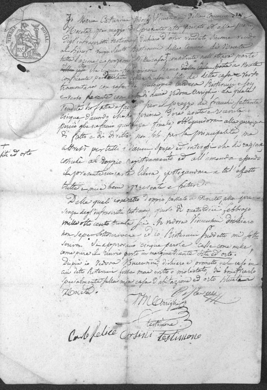 Enveloppes des correspondances de Joseph-Antoine Canasi