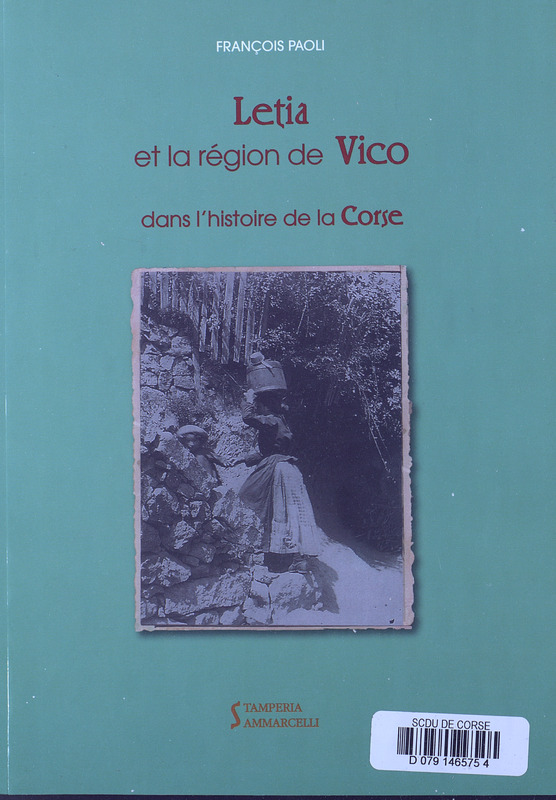 Letia et la région de Vico dans l'histoire de la Corse
