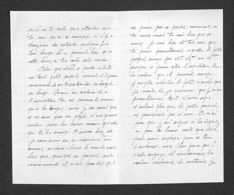 >Correspondances familiales : Lettres de Joseph-Antoine Canasi à ses frères