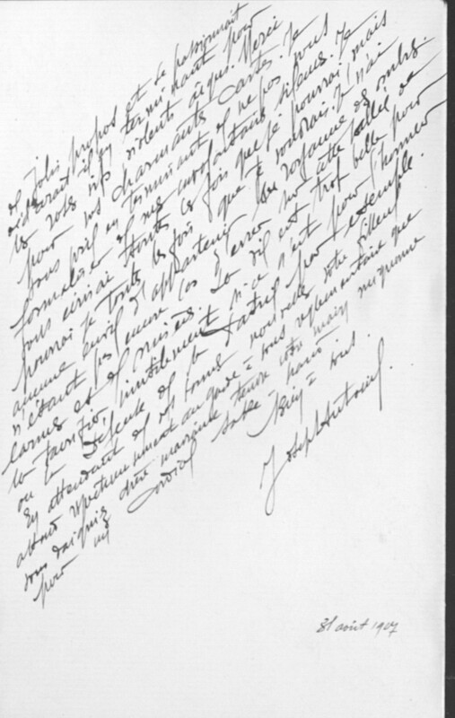 >Documents familiaux anciens: lettres de l'époque impériale (Joseph-Antoine Canasi)