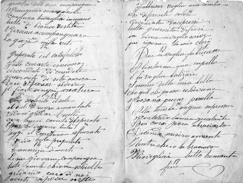 Documents familiaux anciens: lettres de l'époque impériale (Joseph-Antoine Canasi)