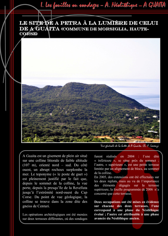 >13. Golu, Tavignanu et zones attenantes- Etudes récentes des préhistoriens de l'Université de Corse