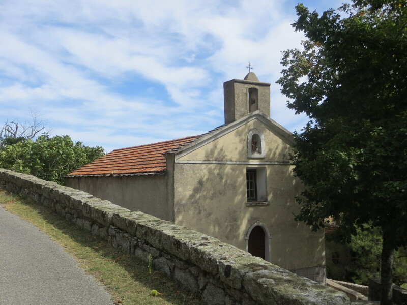 >Chapelle Saint-Roch dite San-Roccu (Canton de San Rocco)