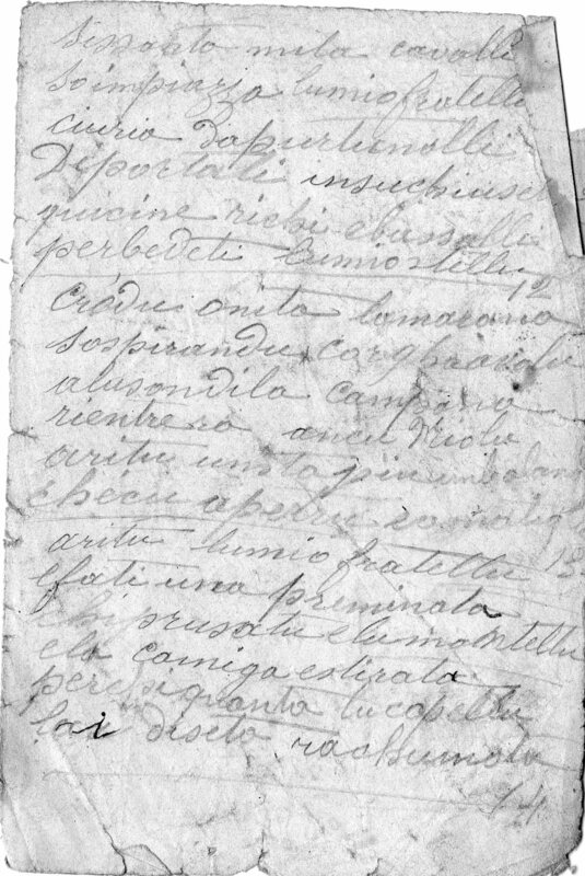 >Documents familiaux anciens: lettres de l'époque impériale (Joseph-Antoine Canasi)