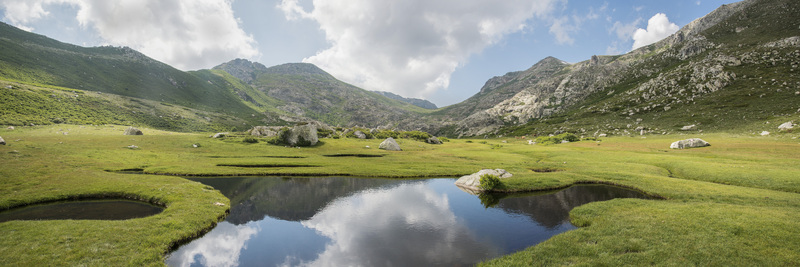 >Fonds Philippe Pierangeli - Panoramiques des montagnes en Corse