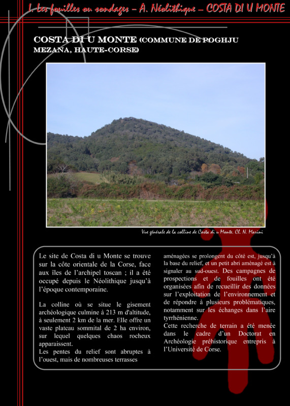 24. Golu, Tavignanu et zones attenantes- Etudes récentes des préhistoriens de l'Université de Corse